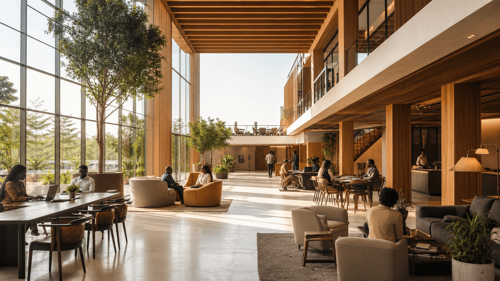 Shared amenities at Penetralia Hub